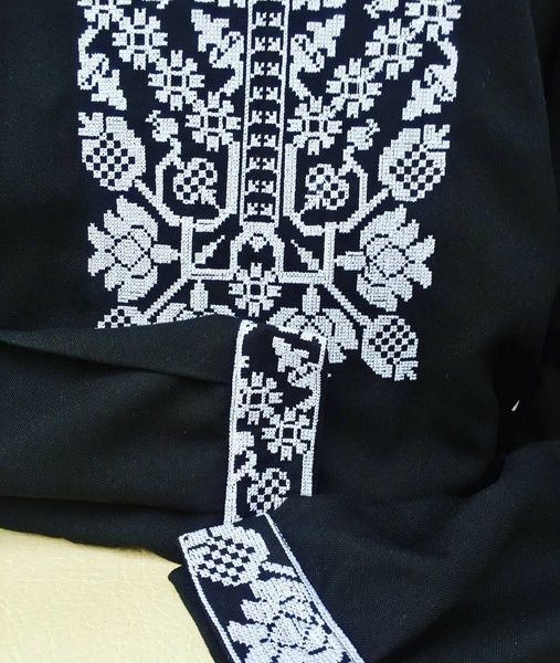 Вишиванка чоловіча на домотканому полотні (Арт. 02968) 02968 фото