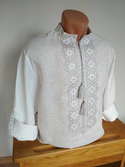 Вишиванка, чоловіча вишита сорочка (Арт. 02680) 02680 фото