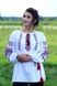 Вишиванка ручної роботи, жіноча вишита на льоні (Арт. 02062) 02062 фото 1
