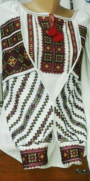 Вишиванка, жіноча вишивана блузка "Борщівська" (Арт. 02895) 02895 фото