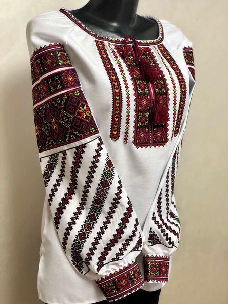 Вишиванка, жіноча вишивана блузка "Борщівська" (Арт. 02907) 02907 фото