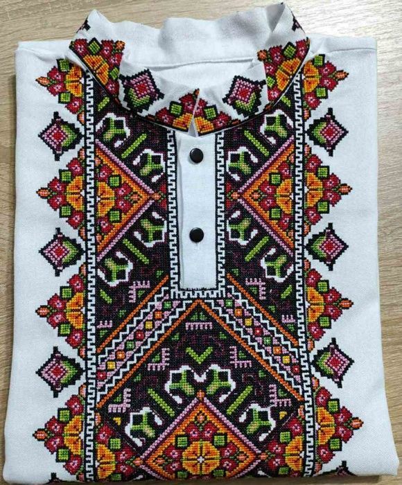 Вишиванка, чоловіча вишита сорочка (Арт. 02940) 02940 фото
