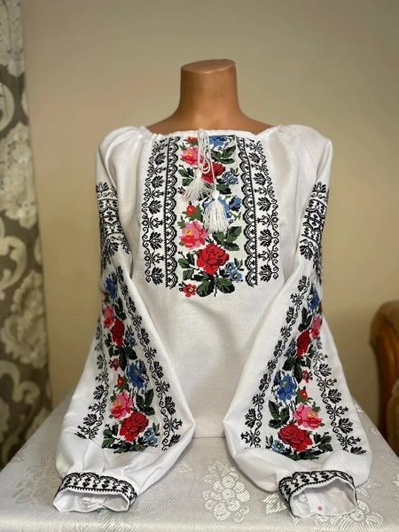 Вишиванка, жіноча вишивана блузка "Борщівська" (Арт. 02985) 02985 фото