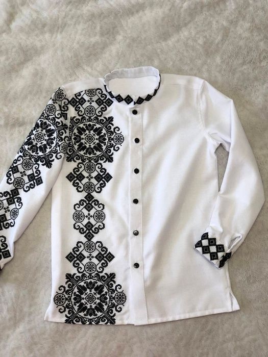 Вишиванка, чоловіча вишита сорочка (Арт. 02951) 02951 фото