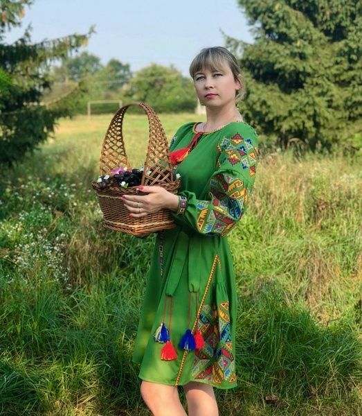 Вишиванка жіноча, сукня вишивана "Бохо"(Арт. 02279) 02279 фото