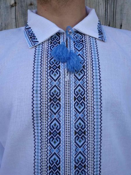Вишиванка, чоловіча вишита сорочка"Стильна" (Арт. 02573) 02573 фото