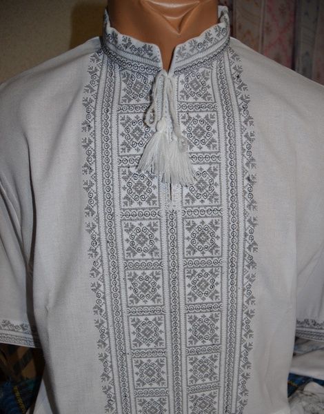 Вишиванка чоловіча на домотканому полотні (Арт. 03785) 03785 фото