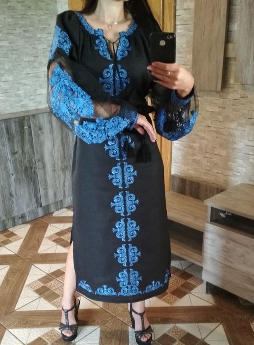 Вишиванка, жіноча вишивана сукня (Арт. 02804) 02804 фото