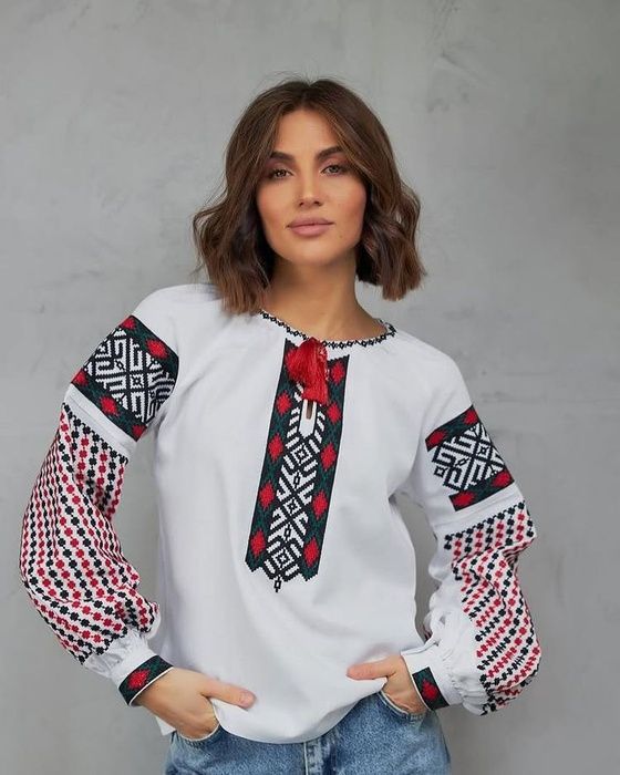 Вишиванка, жіноча вишивана блузка (Арт. 03726) 03726 фото
