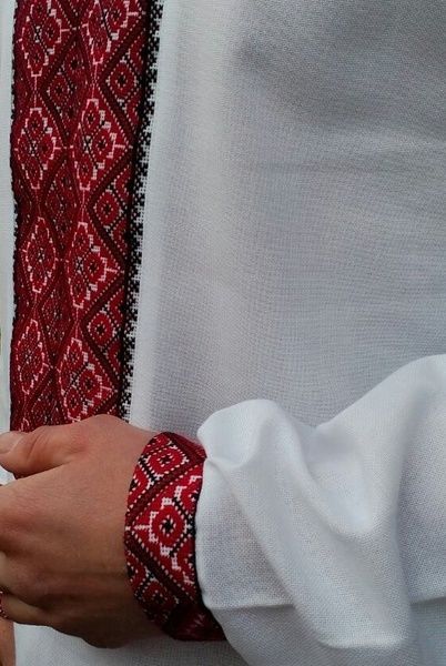 Вишиванка, чоловіча вишита сорочка "Покутська" (Арт. 01914) 01914 фото