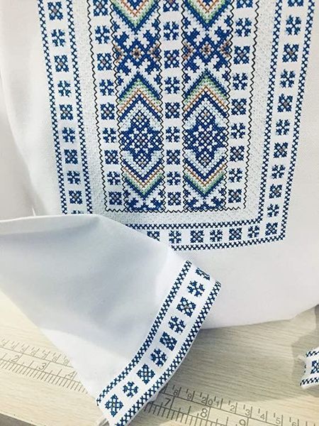 Вишиванка, чоловіча вишита сорочка ручної роботи (Арт. 02933) 02933 фото