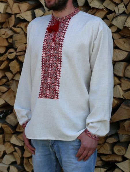 Вишиванка, чоловіча вишита сорочка "Староукраїнська" (Арт. 00295) 00295 фото