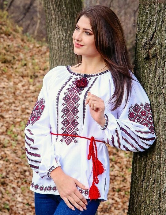 Вишиванка, жіноча вишивана блузка "Покутська" (Арт. 02352) 02352 фото